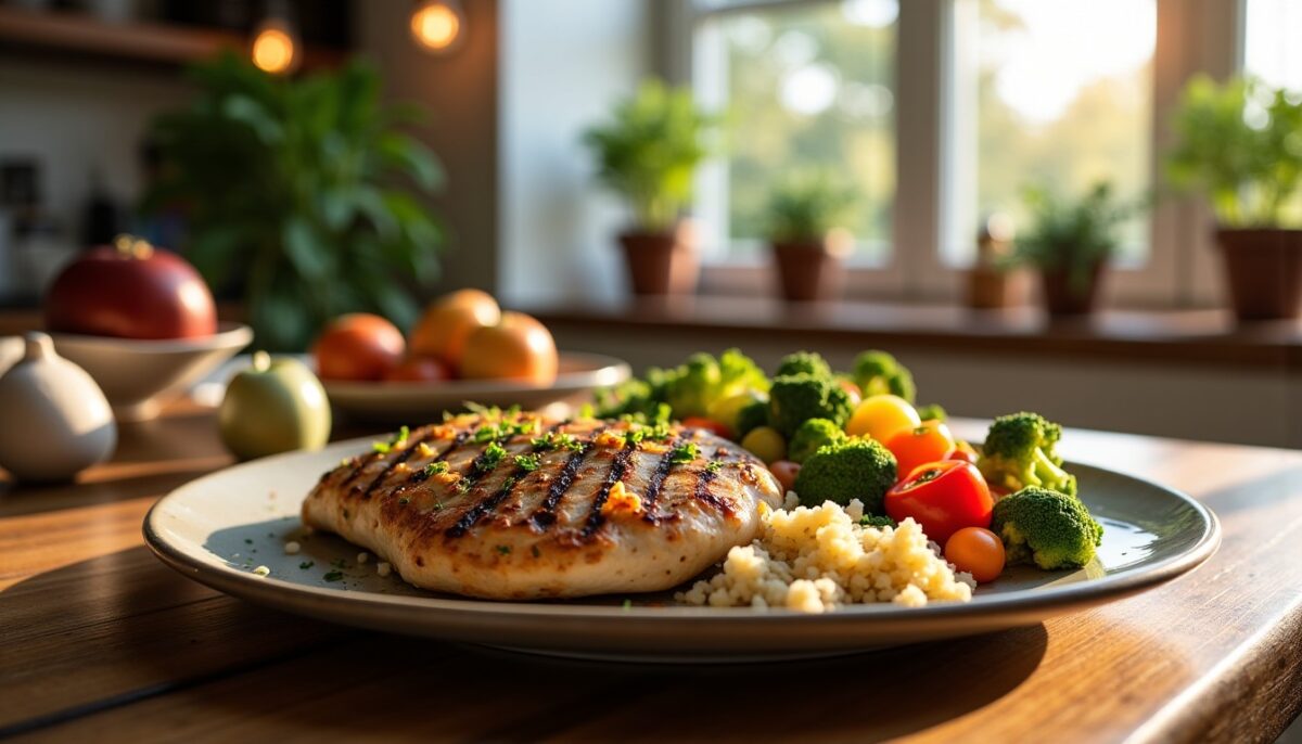 Quels aliments privilégier le soir pour gagner du muscle tout en évitant la prise de graisse ?